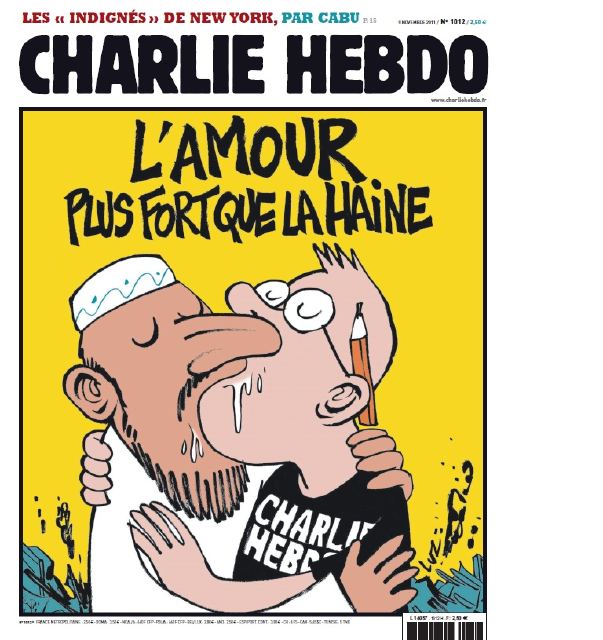 Love not Hate, Charlie Hebdo’s Brilliant Response