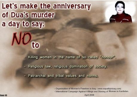 the Organization of Women’s Freedom in Iraq and the International Campaign Against Killings and Stoning of Women in Kurdistan