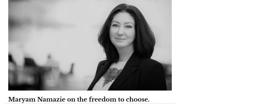 Maryam Namazie on the freedom to choose.