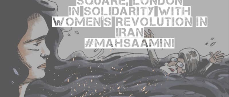 Join 1 October protest in London’s Trafalgar Square in solidarity with women’s revolution in Iran